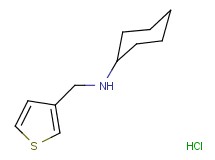 N-(3-thienylmethyl)cyclohexanamine hydrochloride