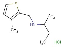 N-[(3-methyl-2-thienyl)methyl]-2-butanamine hydrochloride
