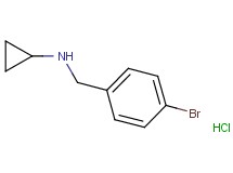 N-(4-bromobenzyl)cyclopropanamine hydrochloride
