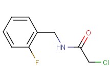 2-chloro-N-(2-fluorobenzyl)acetamide
