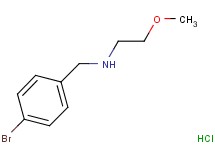 N-(4-bromobenzyl)-2-methoxyethanamine hydrochloride