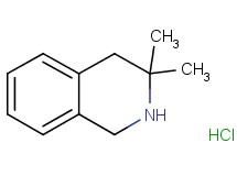 3,3-dimethyl-1,2,3,4-tetrahydroisoquinoline hydrochloride