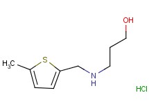 3-{[(5-methyl-2-thienyl)methyl]amino}-1-propanol hydrochloride