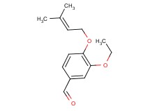 3-ethoxy-4-[(3-methyl-2-buten-1-yl)oxy]benzaldehyde