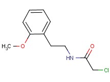2-chloro-N-[2-(2-methoxyphenyl)ethyl]acetamide