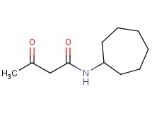 N-cycloheptyl-3-oxobutanamide
