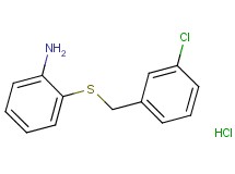 {2-[(3-chlorobenzyl)thio]phenyl}amine hydrochloride