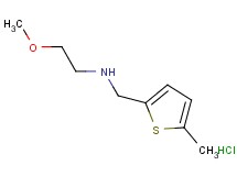 (2-methoxyethyl)[(5-methyl-2-thienyl)methyl]amine hydrochloride
