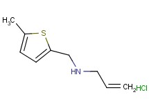 N-[(5-methyl-2-thienyl)methyl]-2-propen-1-amine hydrochloride