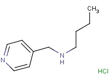 N-(4-pyridinylmethyl)-1-butanamine hydrochloride