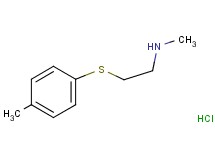 N-methyl-2-[(4-methylphenyl)thio]ethanamine hydrochloride