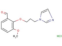 2-[3-(1H-imidazol-1-yl)propoxy]-3-methoxybenzaldehyde hydrochloride