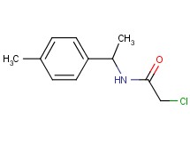 2-chloro-N-[1-(4-methylphenyl)ethyl]acetamide