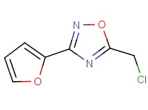5-(chloromethyl)-3-(2-furyl)-1,2,4-oxadiazole