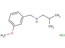 N-(3-methoxybenzyl)-2-methyl-1-propanamine hydrochloride