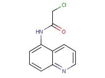 2-chloro-N-5-quinolinylacetamide