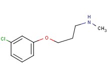 3-(3-chlorophenoxy)-N-methyl-1-propanamine