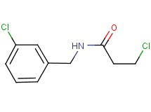 3-chloro-N-(3-chlorobenzyl)propanamide