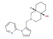 (4aS*,8aS*)-2-[(1-pyridin-2-yl-1H-pyrrol-2-yl)methyl]octahydroisoquinolin-4a(2H)-ol