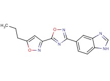5-[5-(5-propyl-3-isoxazolyl)-1,2,4-oxadiazol-3-yl]-1H-benzimidazole