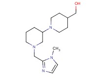 {1'-[(1-methyl-1H-imidazol-2-yl)methyl]-1,3'-bipiperidin-4-yl}methanol