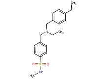 4-{[ethyl(4-ethylbenzyl)amino]methyl}-N-methylbenzenesulfonamide