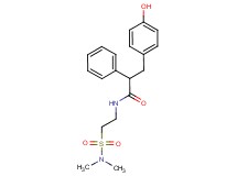 N-{2-[(dimethylamino)sulfonyl]ethyl}-3-(4-hydroxyphenyl)-2-phenylpropanamide