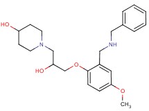 1-(3-{2-[(benzylamino)methyl]-4-methoxyphenoxy}-2-hydroxypropyl)-4-piperidinol