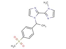 1-methyl-1'-{1-[4-(methylsulfonyl)phenyl]ethyl}-1H,1'H-2,2'-biimidazole
