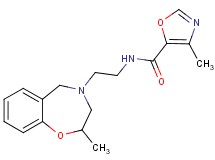 4-methyl-N-[2-(2-methyl-2,3-dihydro-1,4-benzoxazepin-4(5H)-yl)ethyl]-1,3-oxazole-5-carboxamide