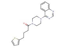 4-{4-[4-(2-thienyl)butanoyl]-1-piperazinyl}quinazoline