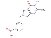 3-[(2,3-dimethyl-4-oxo-3,4,5,7-tetrahydro-6H-pyrrolo[3,4-d]pyrimidin-6-yl)methyl]benzoic acid