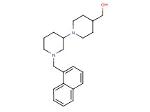 [1'-(1-naphthylmethyl)-1,3'-bipiperidin-4-yl]methanol