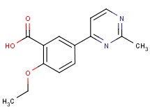 2-ethoxy-5-(2-methylpyrimidin-4-yl)benzoic acid