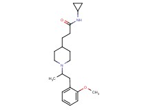 N-cyclopropyl-3-{1-[2-(2-methoxyphenyl)-1-methylethyl]-4-piperidinyl}propanamide