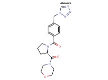 4-{1-[4-(1H-tetrazol-1-ylmethyl)benzoyl]-L-prolyl}morpholine