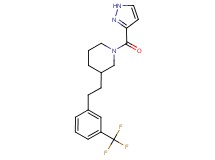 1-(1H-pyrazol-3-ylcarbonyl)-3-{2-[3-(trifluoromethyl)phenyl]ethyl}piperidine