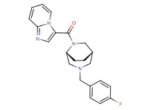 3-{[(1S*,5R*)-3-(4-fluorobenzyl)-3,6-diazabicyclo[3.2.2]non-6-yl]carbonyl}imidazo[1,2-a]pyridine