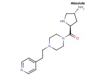 (3R,5S)-5-{[4-(2-pyridin-4-ylethyl)piperazin-1-yl]carbonyl}pyrrolidin-3-amine