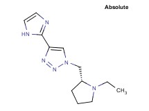 1-{[(2R)-1-ethylpyrrolidin-2-yl]methyl}-4-(1H-imidazol-2-yl)-1H-1,2,3-triazole
