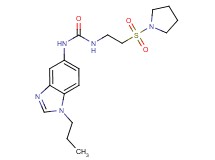 N-(1-propyl-1H-benzimidazol-5-yl)-N'-[2-(pyrrolidin-1-ylsulfonyl)ethyl]urea