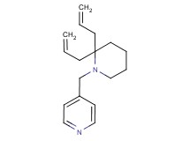 4-[(2,2-diallylpiperidin-1-yl)methyl]pyridine