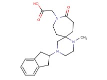 [4-(2,3-dihydro-1H-inden-2-yl)-1-methyl-10-oxo-1,4,9-triazaspiro[5.6]dodec-9-yl]acetic acid