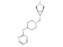 (1R*,5S*,6r*)-6-{[4-(pyrimidin-2-yloxy)piperidin-1-yl]methyl}-3-azabicyclo[3.1.0]hexane