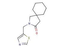 2-(1,3-thiazol-5-ylmethyl)-2-azaspiro[4.5]decan-3-one