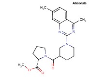 methyl 1-{[1-(4,7-dimethyl-2-quinazolinyl)-3-piperidinyl]carbonyl}-L-prolinate