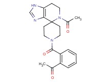 1-{2-[(5-acetyl-1,5,6,7-tetrahydro-1'H-spiro[imidazo[4,5-c]pyridine-4,4'-piperidin]-1'-yl)carbonyl]phenyl}ethanone