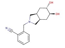 2-{[(3aR*,5S*,6S*,7aS*)-5,6-dihydroxyoctahydro-2H-isoindol-2-yl]methyl}benzonitrile