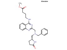 methyl 4-({2-[(benzyl{[(2S)-5-oxo-2-pyrrolidinyl]methyl}amino)methyl]-4-quinazolinyl}amino)butanoate
