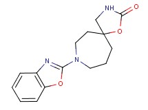 8-(1,3-benzoxazol-2-yl)-1-oxa-3,8-diazaspiro[4.6]undecan-2-one